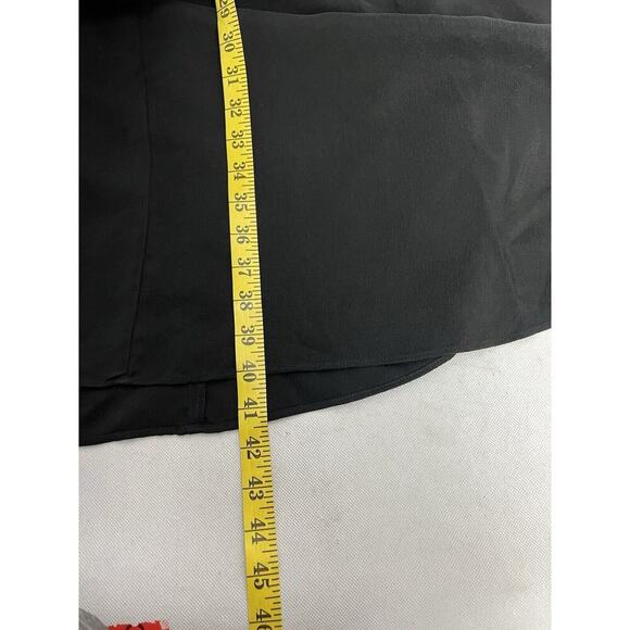 DEREK LAM 1OC Athleta Black Tiered DRESS S Sleeveless Nolita Spaghetti Lagenlook - Picture 7 of 8